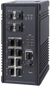 Промышленный управляемый гигабитный коммутатор NIS-3500-2408PGX (PoE)