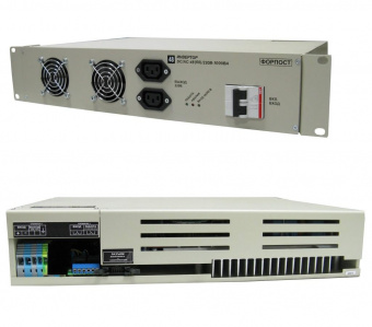Инвертор напряжения DC/AC 48(60)/220В-1000ВА-2U BP «Форпост»