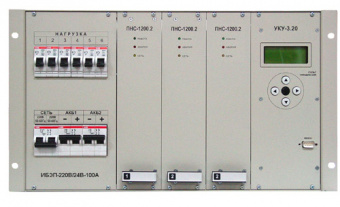 ИБЭП 9000-380/110В-75А-1/3(3000)6U LAN Форпост