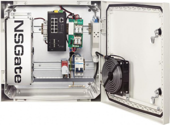 Уличный узел доступа NSBox с корпусом NSC-xx из поликарбоната 
