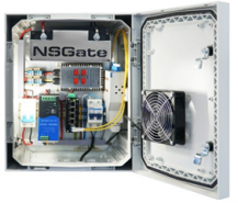 Уличный узел доступа из поликарбоната NSBox‑4488L 